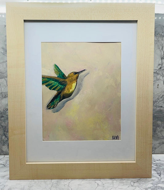 Natural Green & Gold- From the Hummingbird Collection