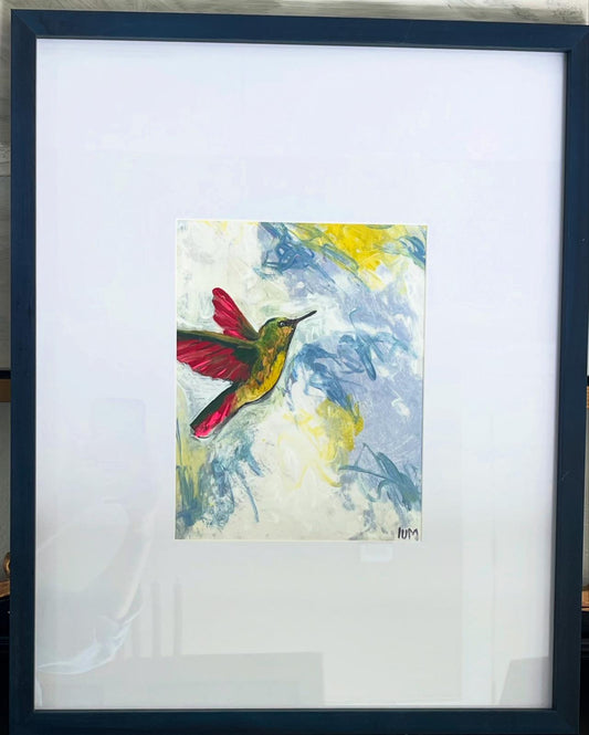 Modern Blue & Pink- From the Hummingbird Collection